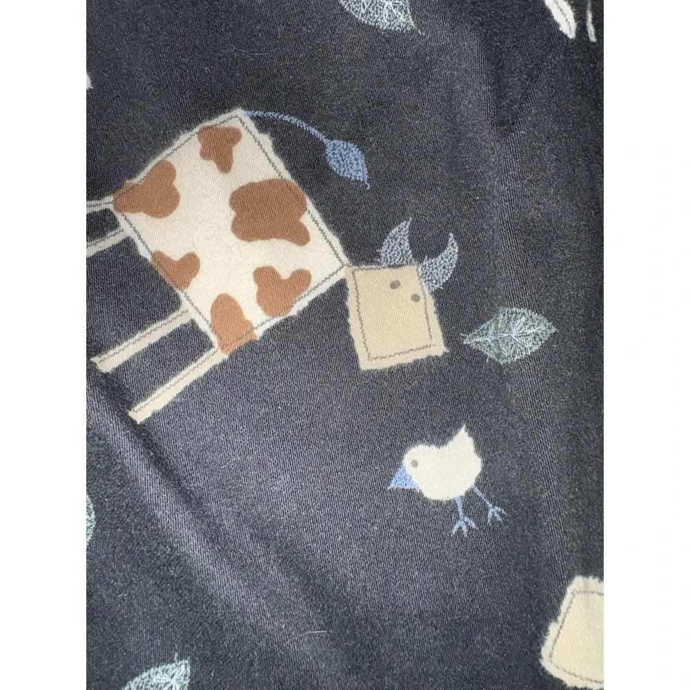 Natalys Paris Cow Theme Dress 18 Months‎ 100% Cotton Cows & Birds